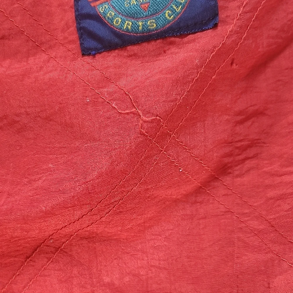 Pace Vintage Red Yellow Blue Swim Shorts with Drawstring - Picture 8 of 12